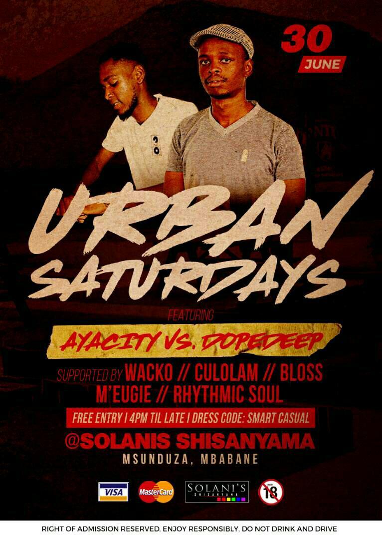 Urban Saturdays With Ayacity Vs Dopedeep Pic